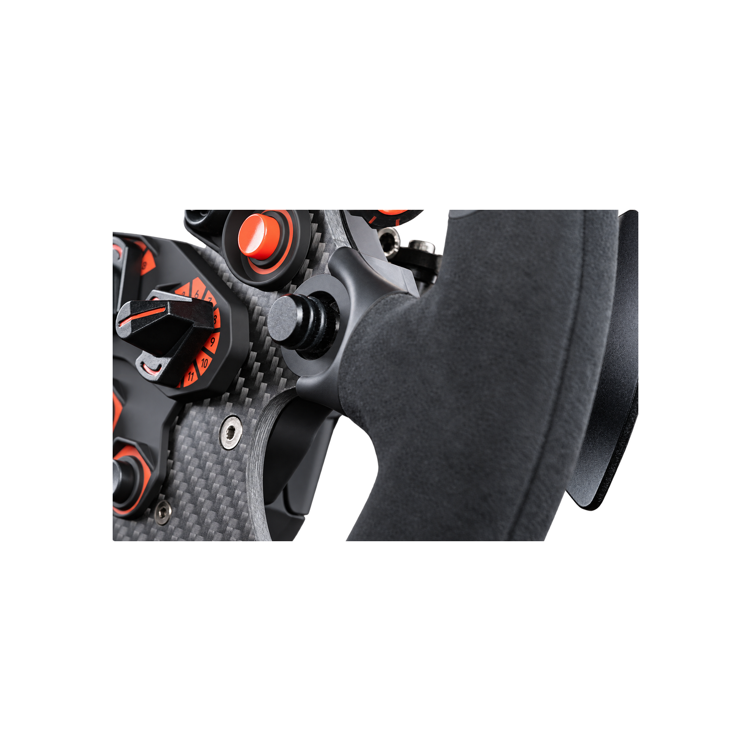 Kierownica Fanatec ClubSport Steering Wheel Formula V2.5 X QR2 z widocznym układem przycisków
